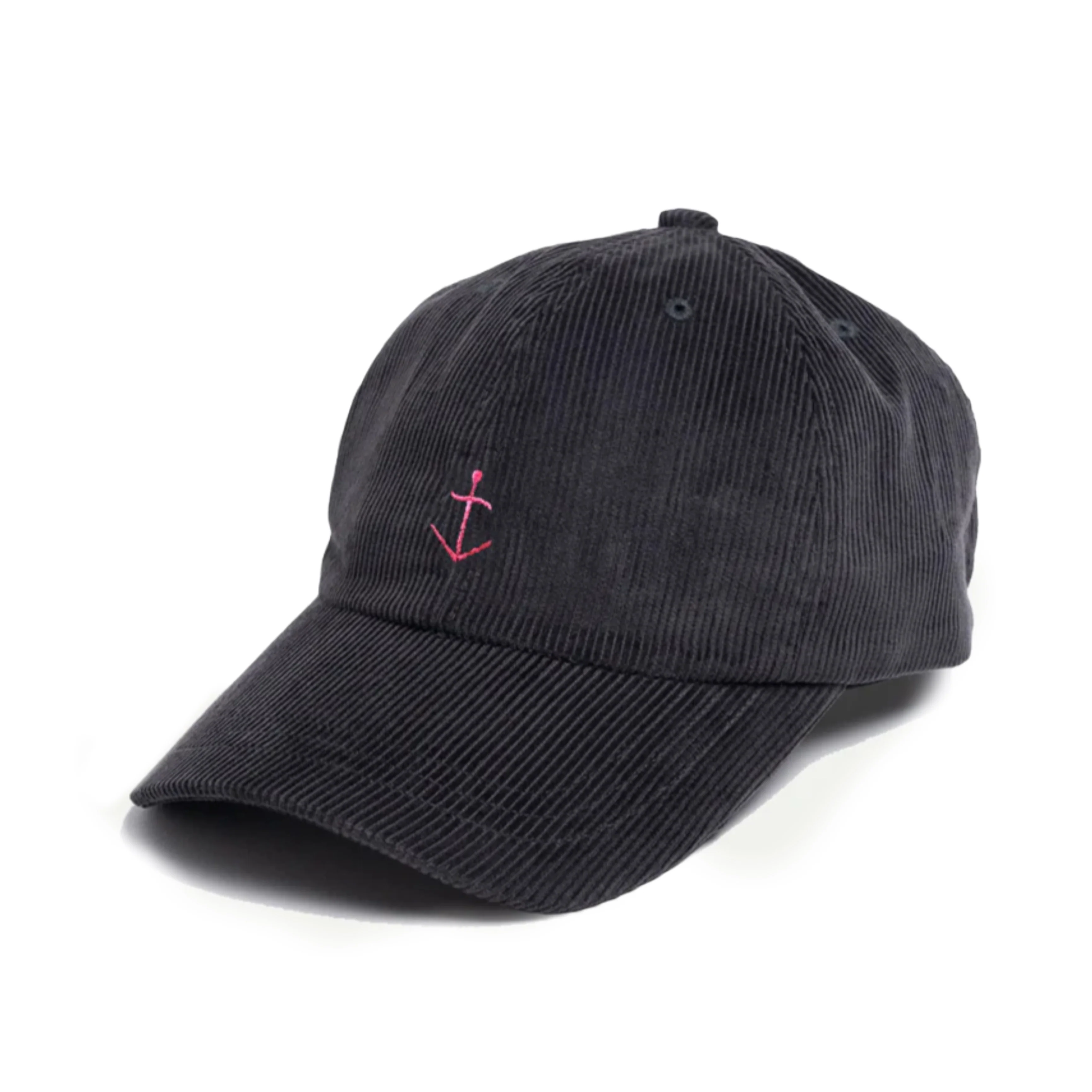LA PAZ Santos Black Sand Bubble Logo Corduroy Cap